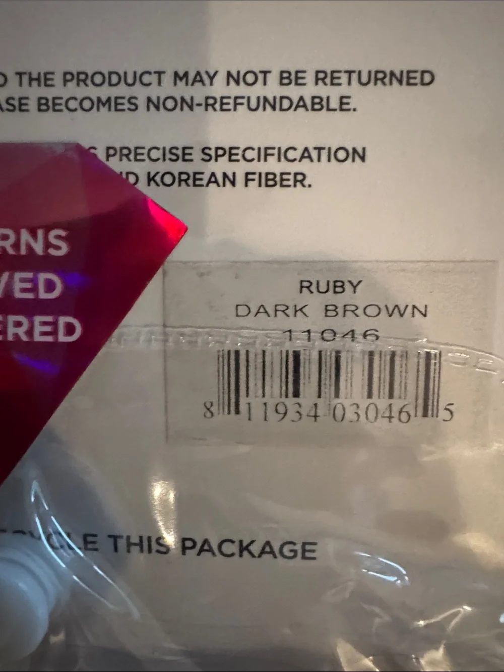 The Ruby Women’s Hair Extension - Black